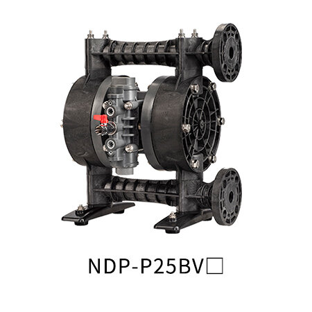 YAMADA NDP-P25BVE 气动隔膜泵 系列参考图