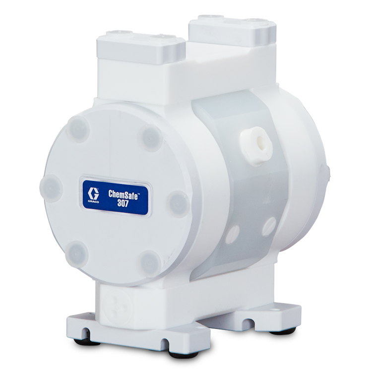 GRACO ChemSafe 307｜ChemSafe 耐腐蚀隔膜泵 气动双隔膜泵 系列参考图