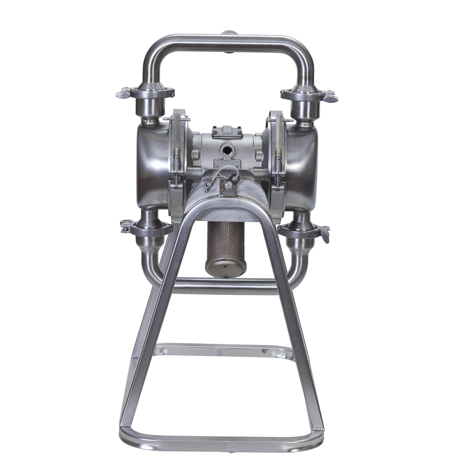 GRACO SP15.0001｜SaniForce 1590 卫生级隔膜泵 气动双隔膜泵 系列参考图
